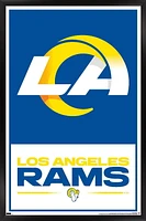 NFL Los Angeles Rams - Logo 21 Wall Poster