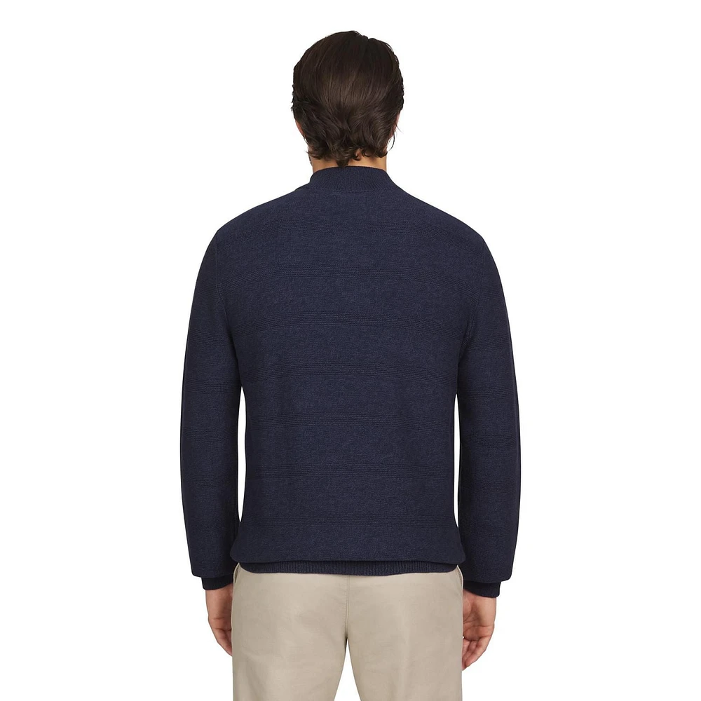 CHAPS SOLID 1/4 ZIP, ZIP