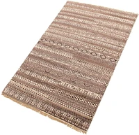 ECARPETGALLERY 4'11" x 7'11" Moroccan Tangier Hand-knotted Area Rug for Living Room, Dining Room and Bedroom in Brown