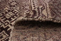 ECARPETGALLERY 4'11" x 7'11" Moroccan Tangier Hand-knotted Area Rug for Living Room, Dining Room and Bedroom in Brown