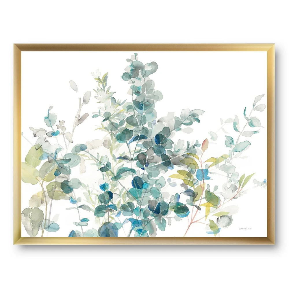 Designart Eucalyptus Natural Element Framed Wall Art