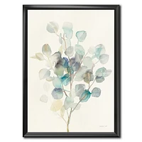 Designart Eucalyptus leaves I Framed Wall Art