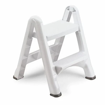 Rubbermaid EZ Step Folding Step Stool, Cylinder