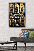 NBA Golden State Warriors - 2022 Finals Champions Wall Poster, 22.375" x 34" Framed