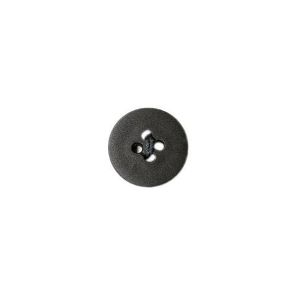 La Vogue 14 mm 4-Hole Button - Black, La Vogue buttons and closures offer you the most fashionable and contemporary assortment of styles and colours.