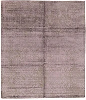 ECARPETGALLERY 8'0" x 9'9"  Transitional Galleria Hand Loomed Area Rug for Living Room, Dining Room and Bedroom in Purple