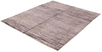 ECARPETGALLERY 8'0" x 9'9"  Transitional Galleria Hand Loomed Area Rug for Living Room, Dining Room and Bedroom in Purple