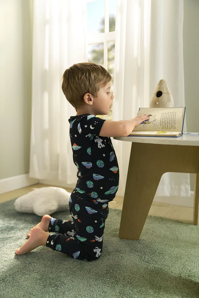 Carter's Child of Mine Ensemble pyjama 2 pièces en coton Black Space pour bébé et tout-petit garçon