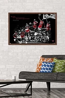 Michael Jordan - Fly Wall Poster, 22.375" x 34" Framed