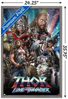 Marvel Thor: Love and Thunder - Amazing Wall Poster, 22.375" x 34" Framed