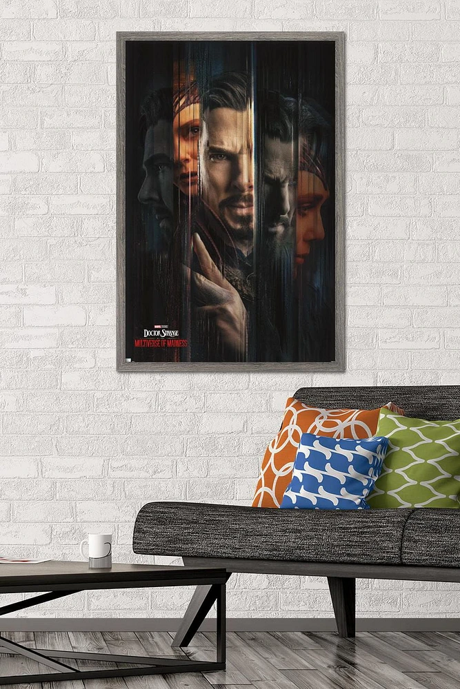 Marvel Doctor Strange the Multiverse of Madness - Teaser One Sheet Wall Poster