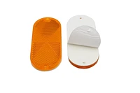 Quick Mount Oblong Reflector 2 Pk Amber