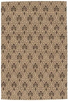 ECARPETGALLERY 3'11" x 5'10" Transitional Collage Handmade Area Rug for Living Room, Dining Room and Bedroom in Ivory