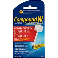 Compound W Wart Remover Maximum Strength Liquid, 10 ML Liquid