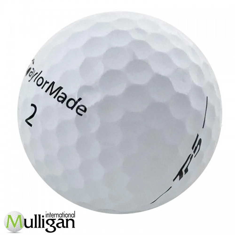 Mulligan - 12 Taylormade Penta TP5 5A Recycled Used Golf Balls, White