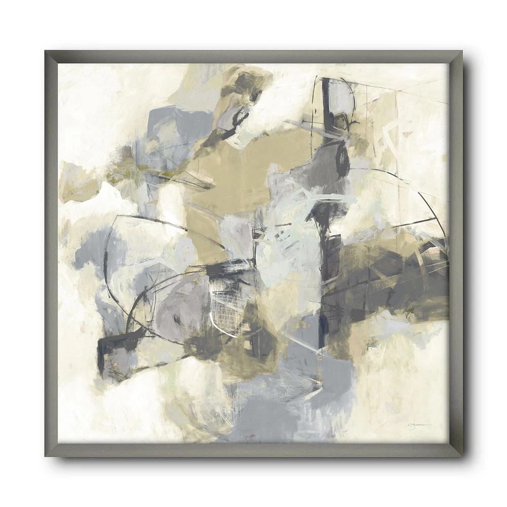 Designart Glam Cream Dream III Framed Wall Art