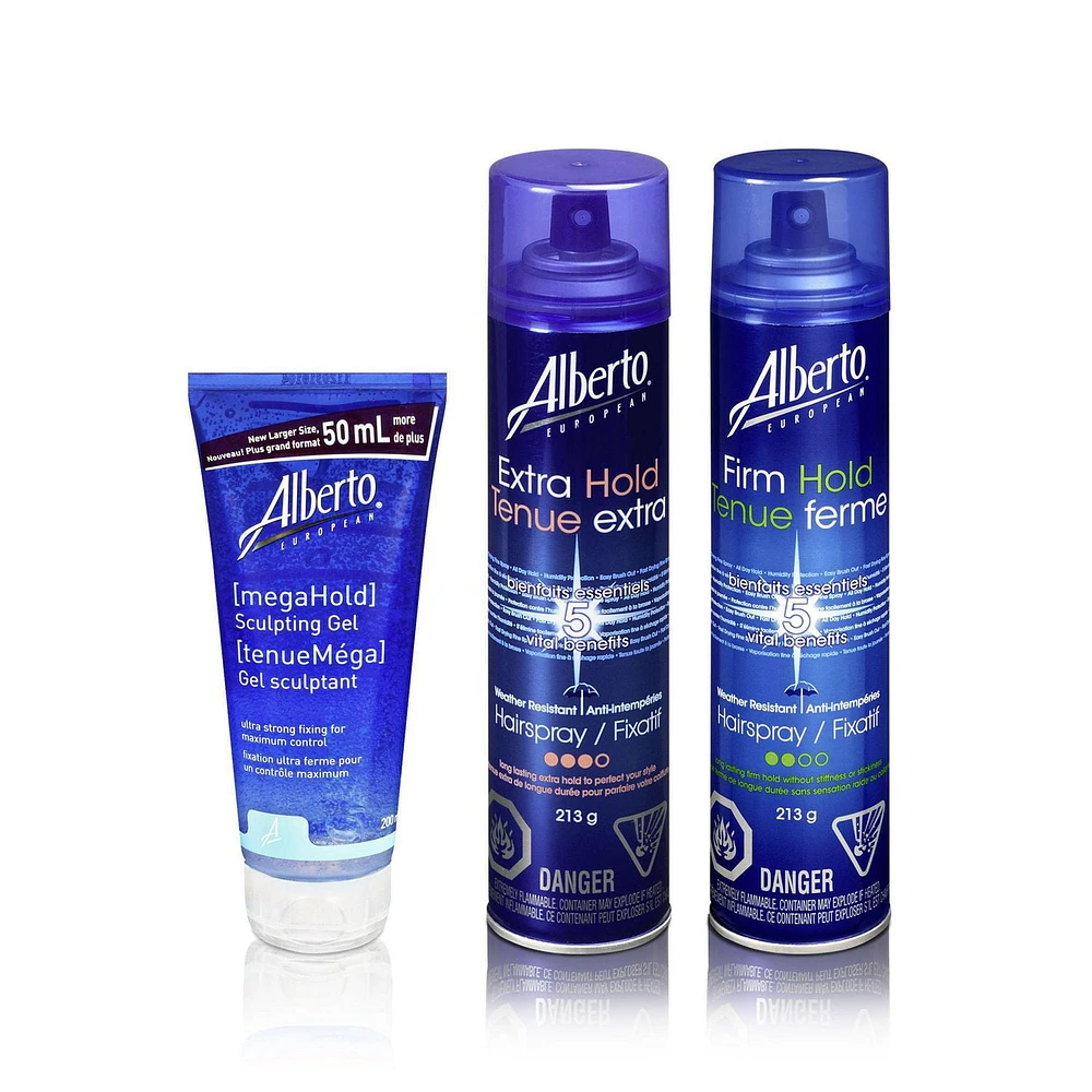 Alberto European Extra Hold Unscented Mousse, 226 g Mousse