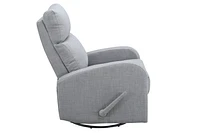 Concord Baby Charleston Fabric Swivel Glider Recliner