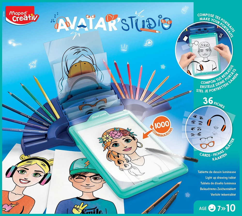 Maped Creativ - board activity - Avatar Studio