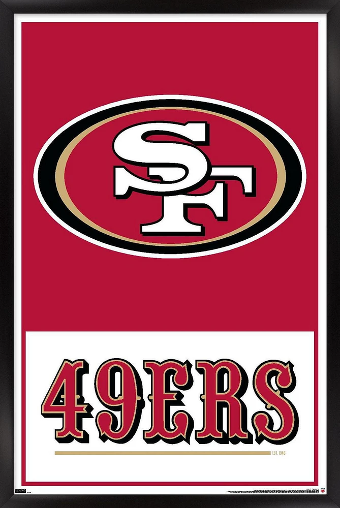 NFL San Francisco 49ers - Logo 21 Wall Poster