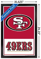 NFL San Francisco 49ers - Logo 21 Wall Poster