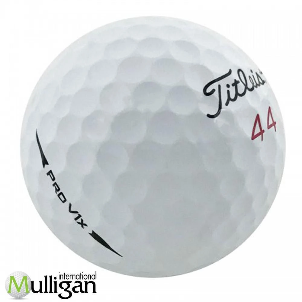 Mulligan -  12 Titleist Pro V1x 2018 5A Recycled Used Golf Balls