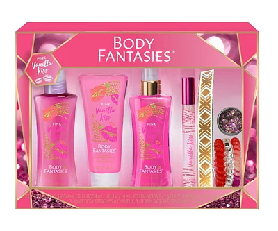 Body Fantasies Pink Vanilla Kiss Gift Set