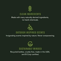 Every Man Jack 852ML Nettoyant Liquide Bois De Santal 3 en1 Liquide Bois De Santl