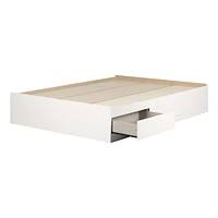 South Shore Vito Queen Storage Bed (60'') with 2 Drawers