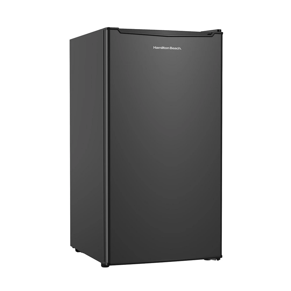 Hamilton Beach 3.3 cu.ft. Compact Refrigerator, Black, 3.3 cu.ft. Compact Refrigerator