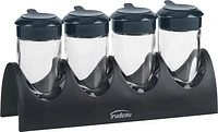 SEASONNING CADDY SET WITH 4 BOTTLES