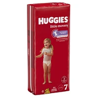 HUGGIES Little Movers Diapers, Econo Pack, Sizes: 3-7, Sizes: 3-7 | 156-80 Count, HUG DPR S3-7 168-88