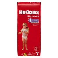 HUGGIES Little Movers Diapers, Econo Pack, Sizes: 3-7, Sizes: 3-7 | 156-80 Count, HUG DPR S3-7 168-88