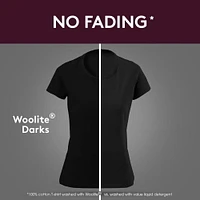 Woolite Foncés, Détergent à lessive, Paquet méga valeur, 2,96 L, Avec renouvellement de couleur - Les vêtements conservent une apparence neuve plus longtemps 1 unité 2,96 L / 66 brassées