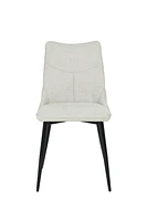 Janice Dining chair, Set of 2, Beige