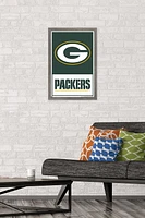 NFL Green Bay Packers - Logo 21 Wall Poster with Push Pins