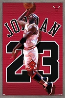 Michael Jordan - Jersey Wall Poster