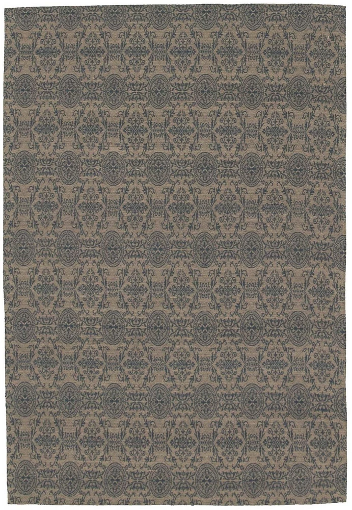 ECARPETGALLERY 4'9" x 6'9" Transitional Collage Handmade Area Rug for Living Room