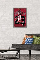 Michael Jordan - Jersey Wall Poster