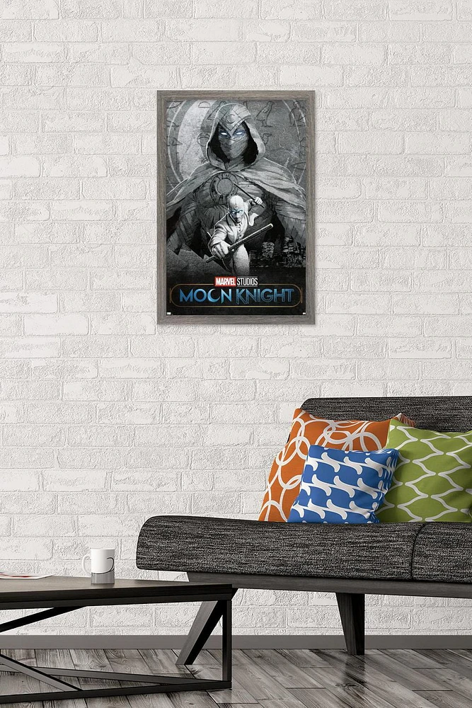 Marvel Moon Knight - Teaser Wall Poster, 22.375" x 34"