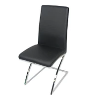 Canadian Monalisa Dining Chair Black (Set of 2)