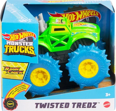 Hot Wheels Monster Trucks 1:43 scale diecast Ragin Cagen Re-Deco Rev Tredz Vehicle