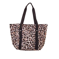 Ladies fashion lunch bag made of micro fiber poly