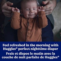 Couches pour bébé Huggies Overnites Nighttime, tailles: 3-7 |36- 66 unités Tailles 3-7| 36-66 Unités