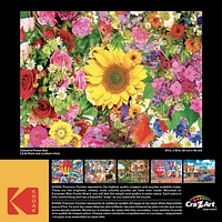 Kodak 500 piece puzzle - Flower Bed