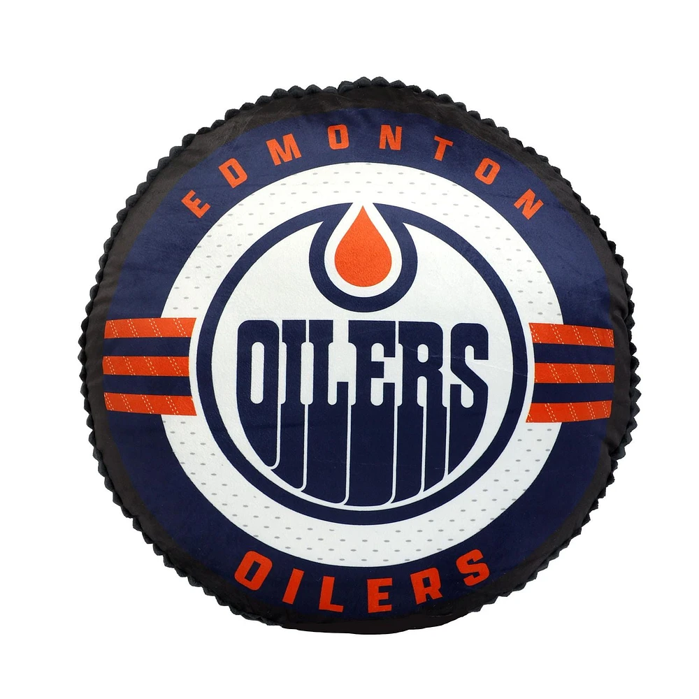 NHL Edmonton Oilers Puck Pillow, 20"