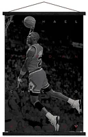 Michael Jordan - Black and White Wall Poster