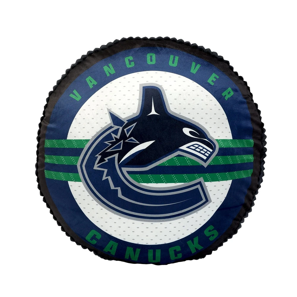 NHL Vancouver Canucks Puck Pillow, 20"