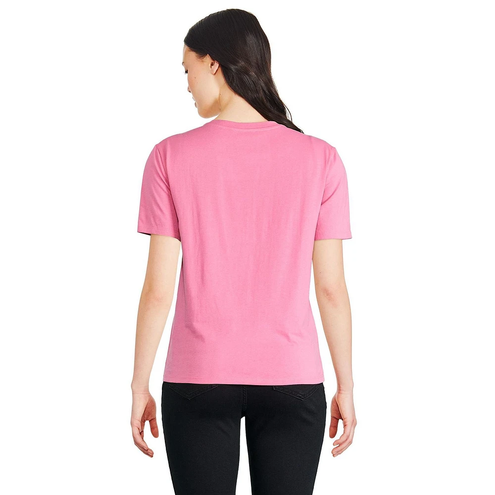 T-shirt avec imprimé graphique Rainbow Brite pour femmes