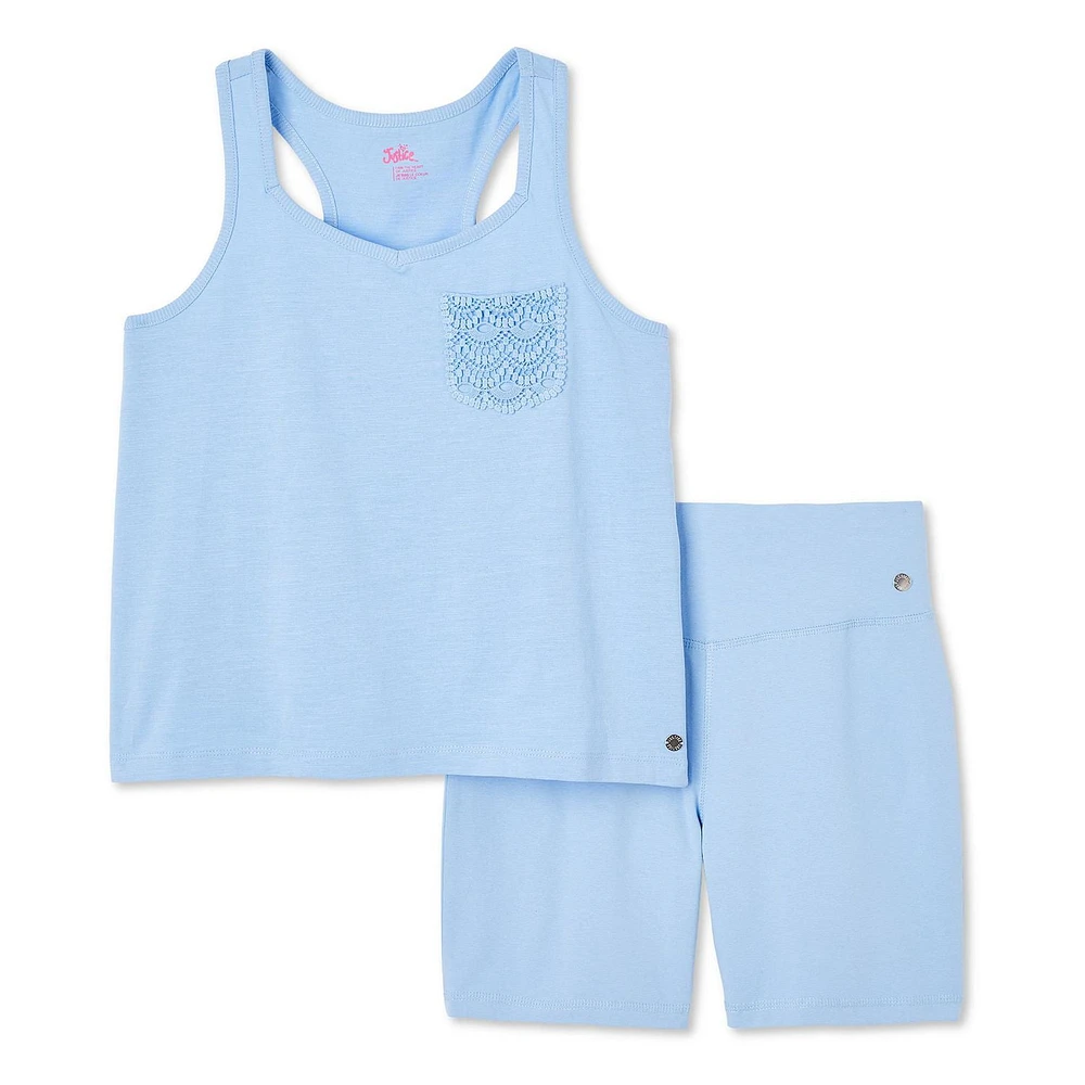 Justice Girls' Tank 2-Piece Set